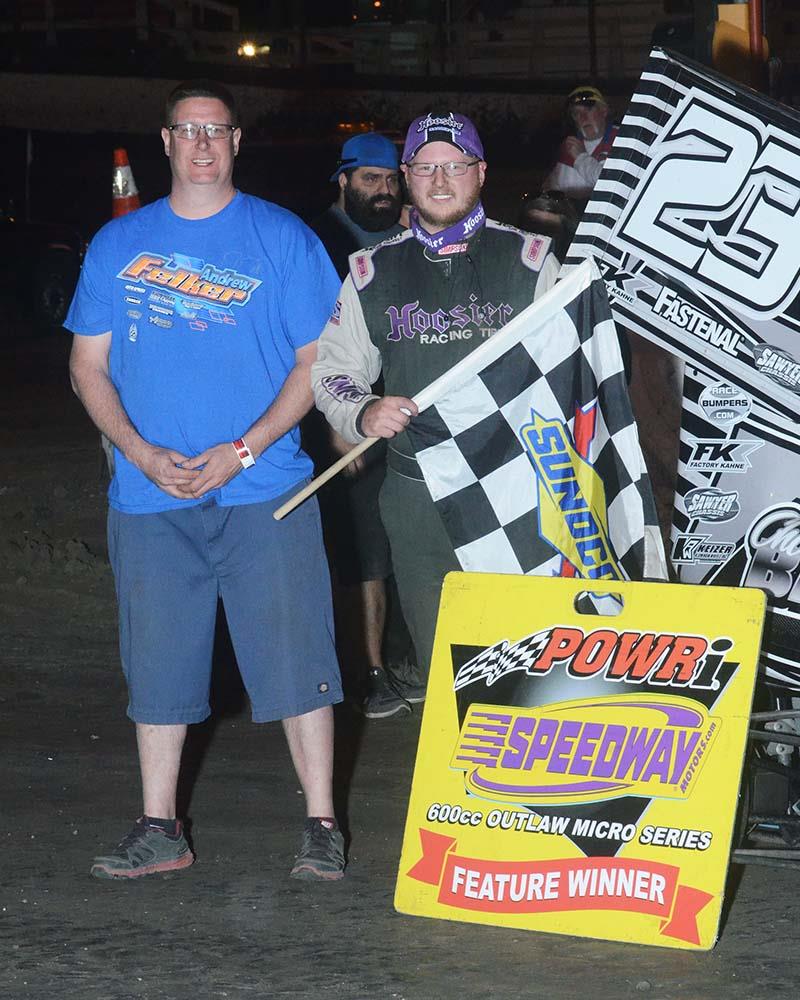 Camp Wins at Macon Speedway In Front of Hometown Crowd