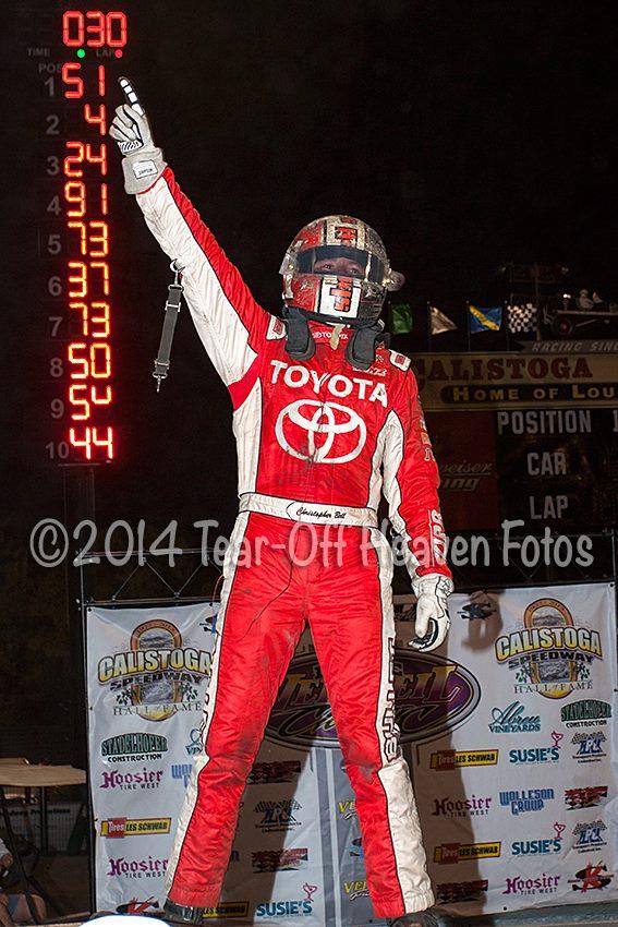 Bell Runs Season Win Total to 20 Wins with Two Calistoga Scores!