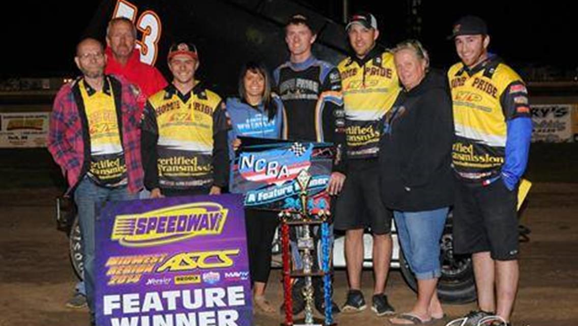 Dover Drives to Win No. 14 During Stop at Junction Motor Speedway