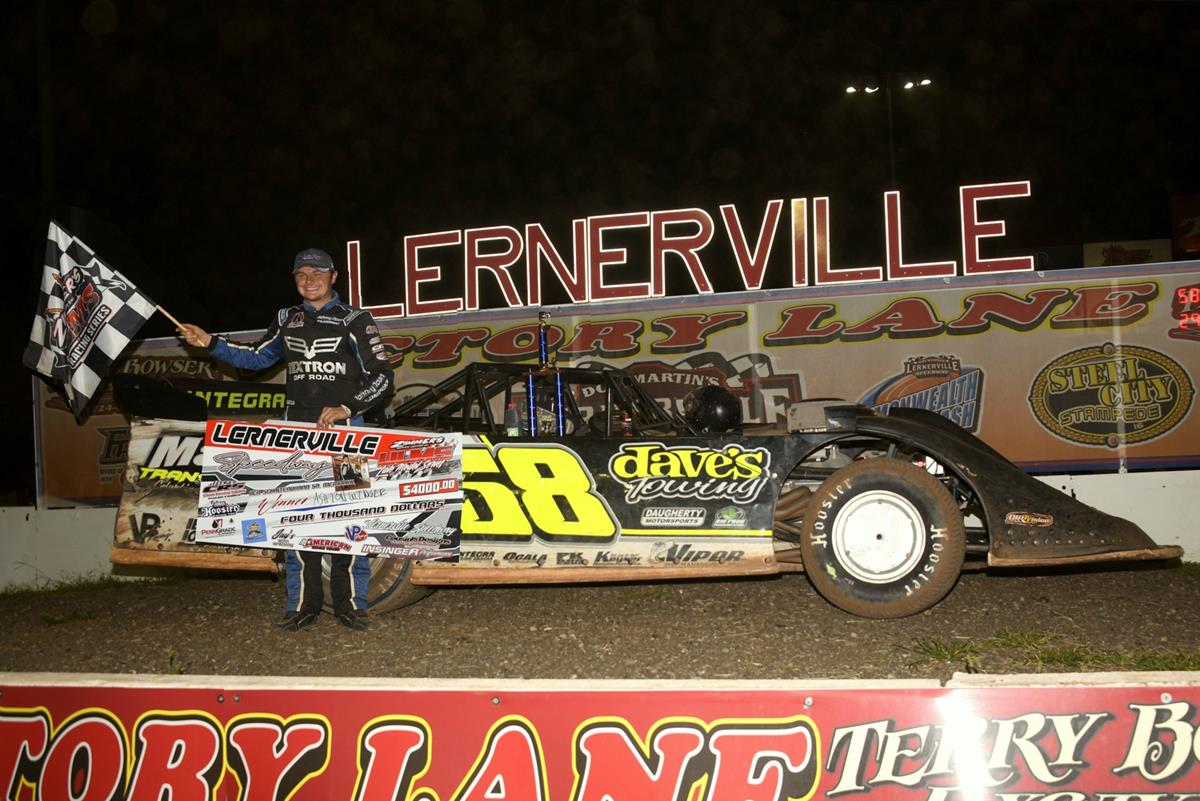 The Story From Lernerville- Winger Tops ULMS Late Models; Krummert Cruises in Modifieds; Shetler Scores Sprint Car Victory; Schneider Bests Pro Stocks