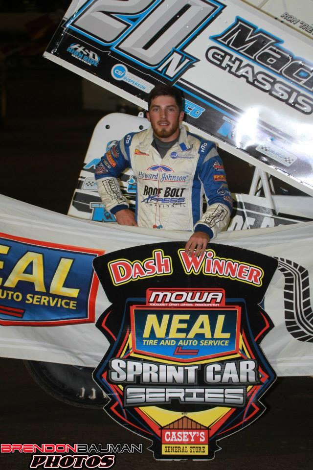 Schuerenberg Wins Dash, Sacks Another MOWA Runner-Up