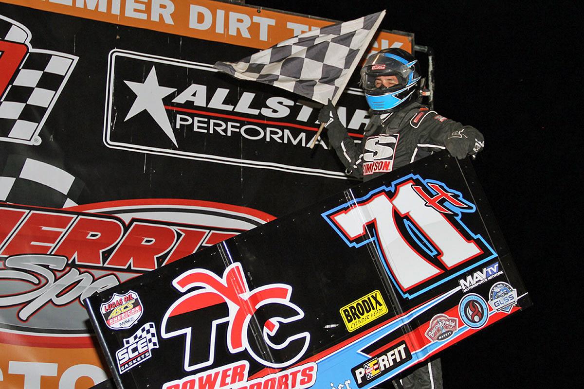 Ruhl Makes Late Race Pass for Back-to-Back Merritt Wins