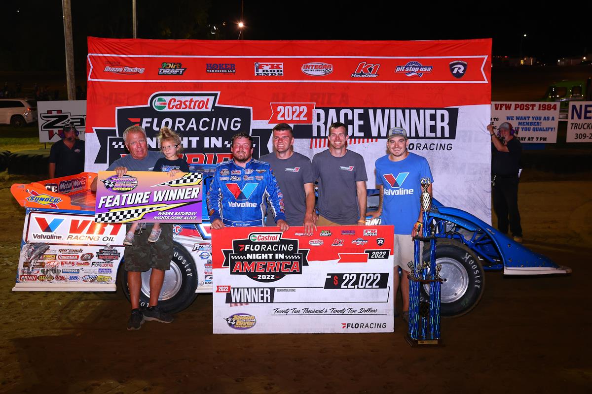 Sheppard Scores Castrol FloRacing Night in America Spoon River Win