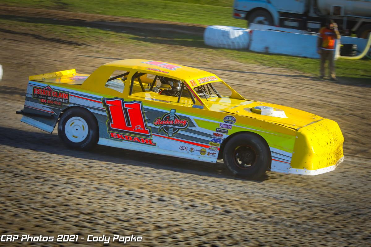 Ekdahl Gets First EVER Feature Win Saturday Night at the Big O!