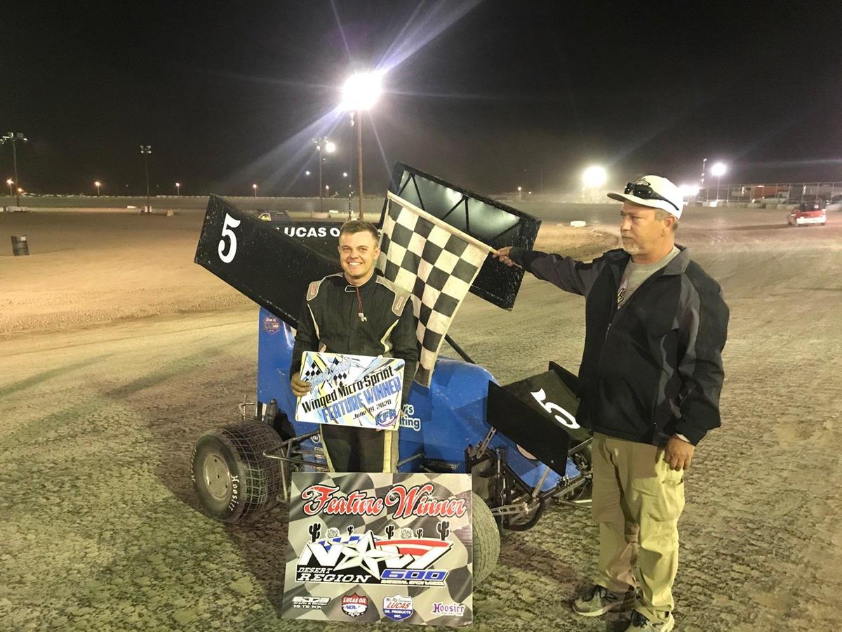 Huish And Deskins Top NOW600 Desert Region