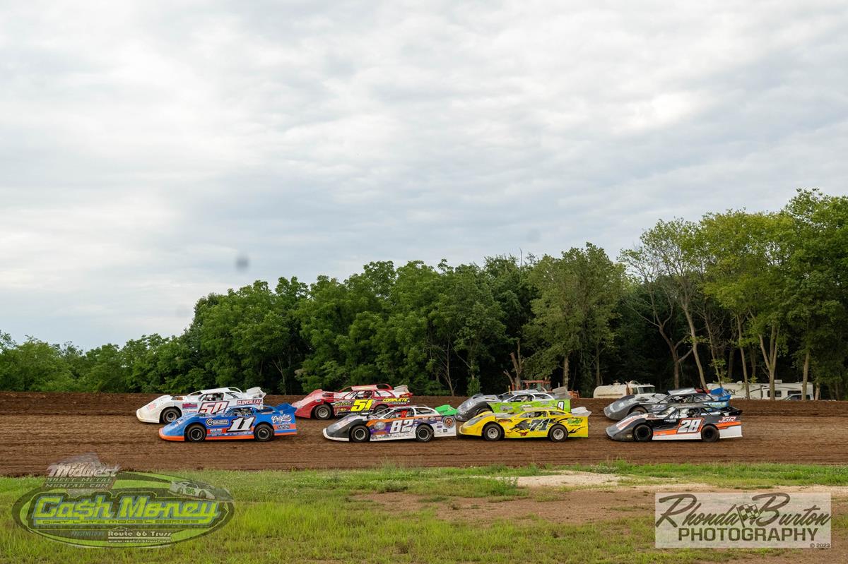 Springfield Raceway (Springfield, MO) – Cash Money Super Dirt Series – July 20th, 2024. (Rhonda Burton Photography)