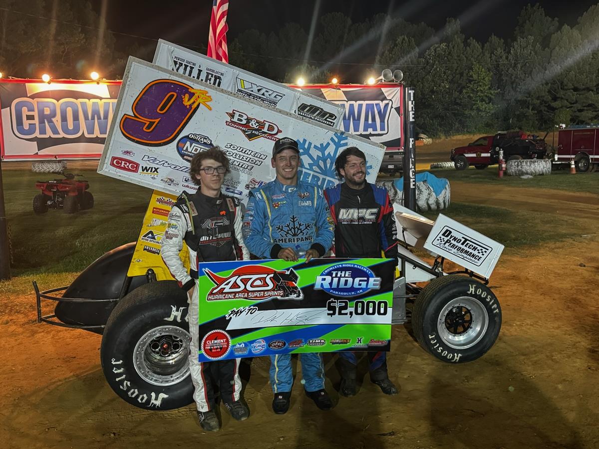 Derek Hagar Leads All At Crowleys Ridge With ASCS Hurricane Area Super Sprints