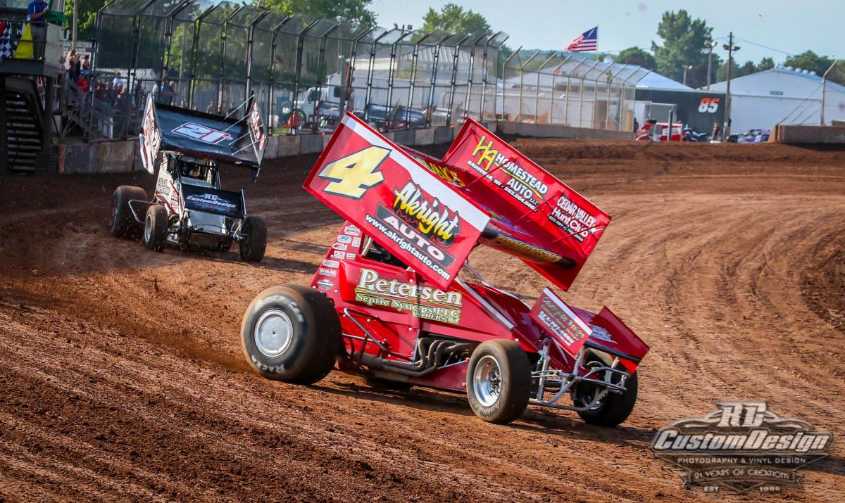 Pokorski qualifies quickest, adds to 360 Sprint Car top-10 tally at Plymouth Dirt Track