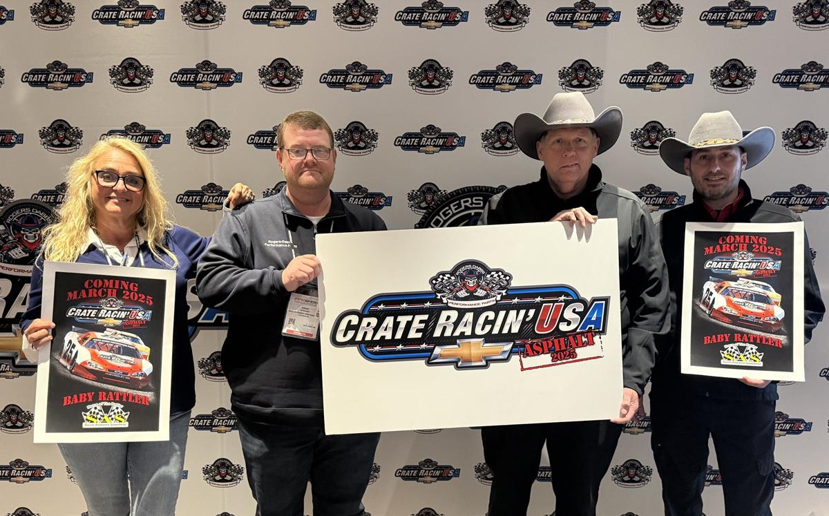 Crate Racin' USA Teams Up with Rogers-Dabbs Performance Parts for 2025 Asphalt Racing Debut