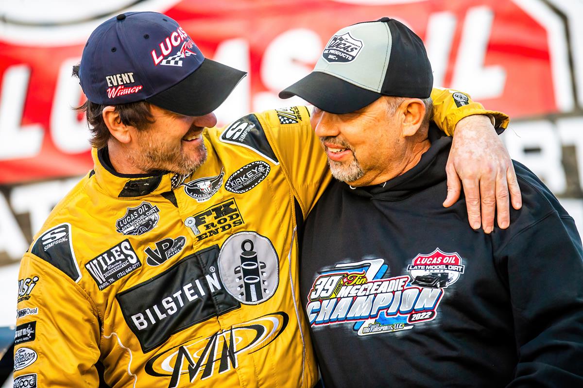 Tim McCreadie Earns Second Lucas Oil National Championship