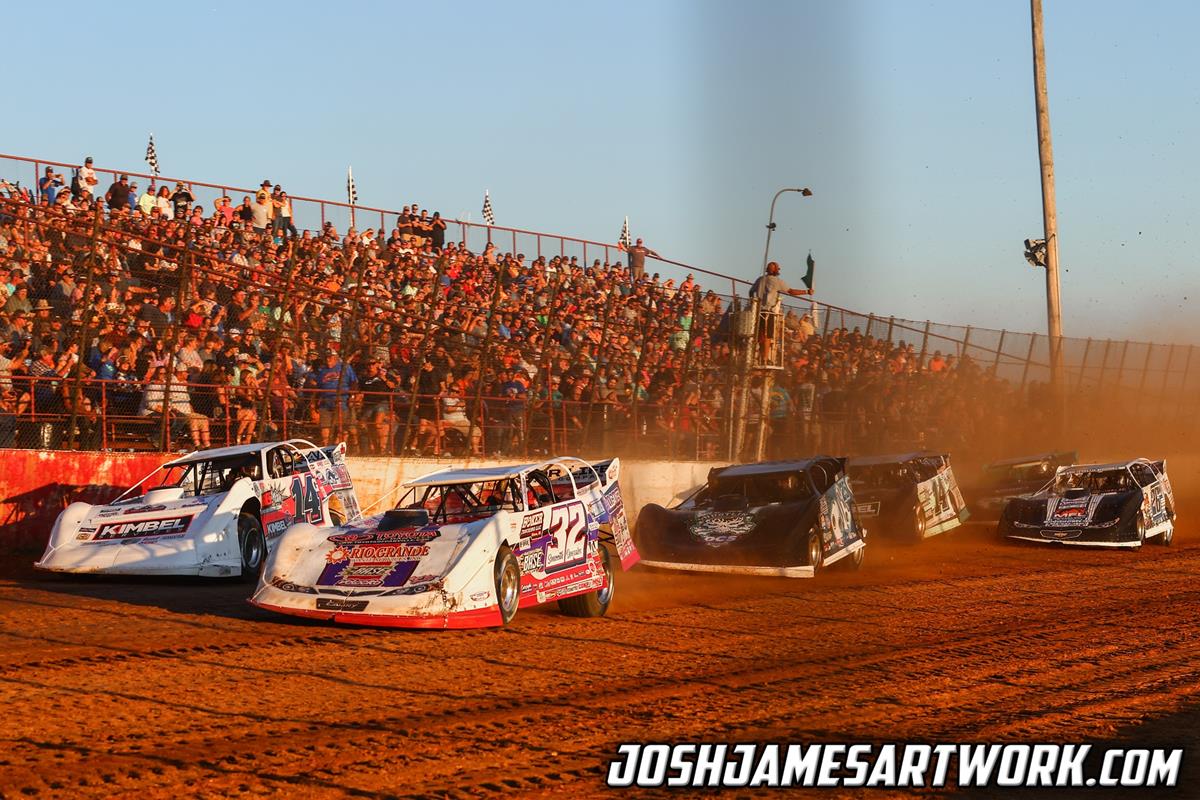 Red Hill Raceway (Sumner, IL) – DIRTcar Summer Nationals – June 28th, 2022. (Josh James Artwork)