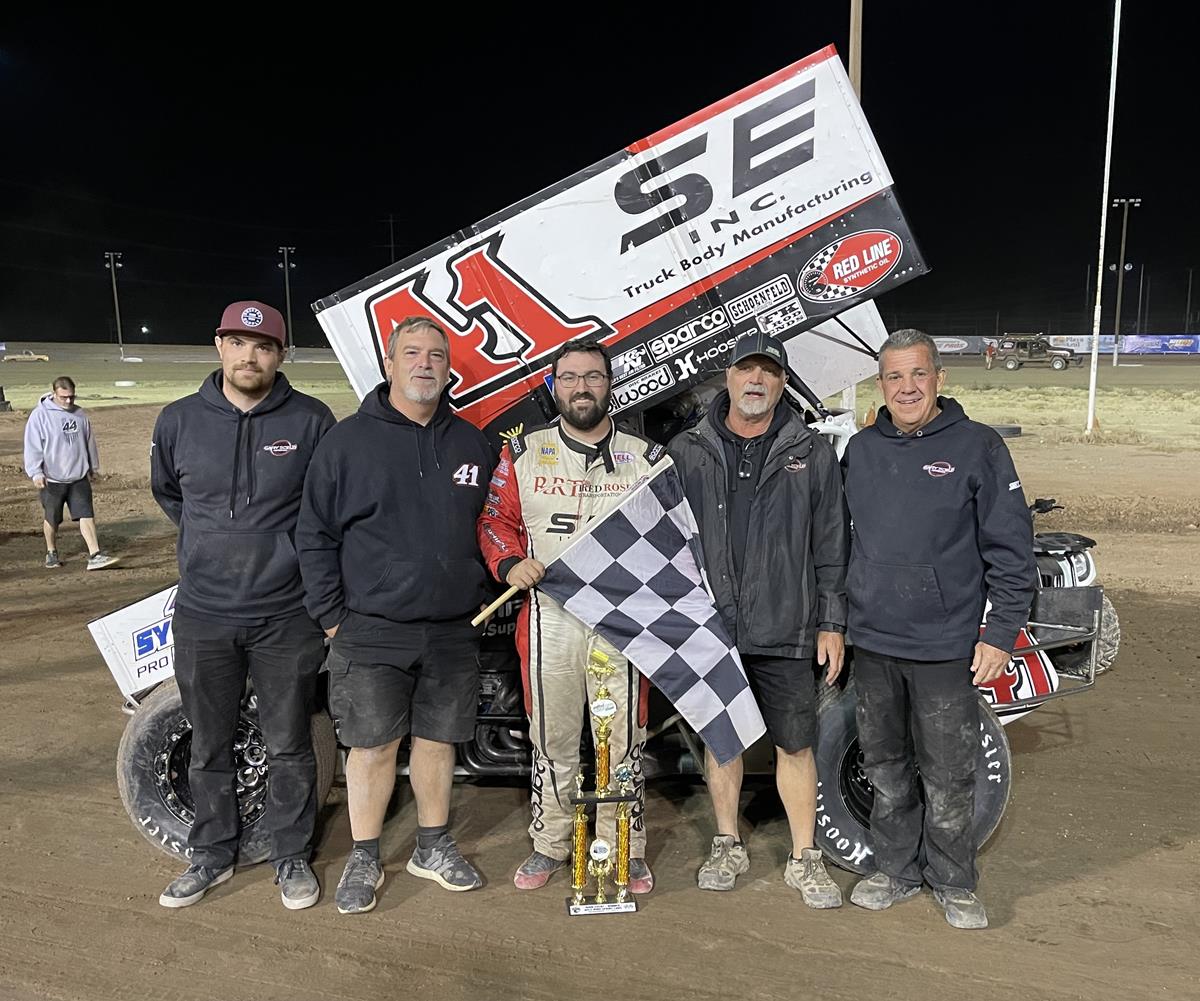 Dominic Scelzi Leads All For ASCS Southwest Score At Central Arizona Raceway