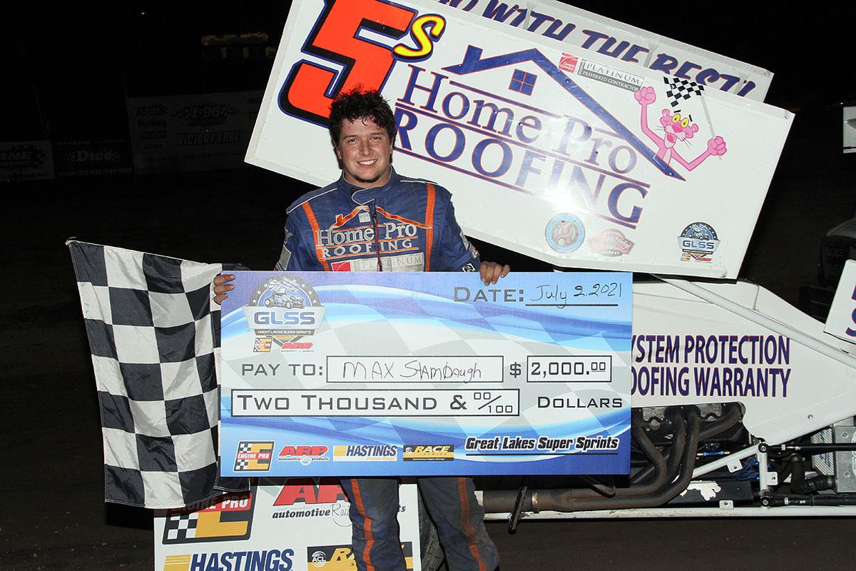 Stambaugh Capitalizes and Collects I-96 Win