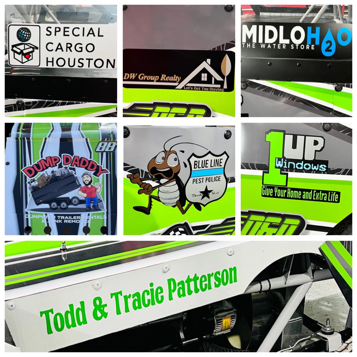 Our Sponsors are looking good!!
