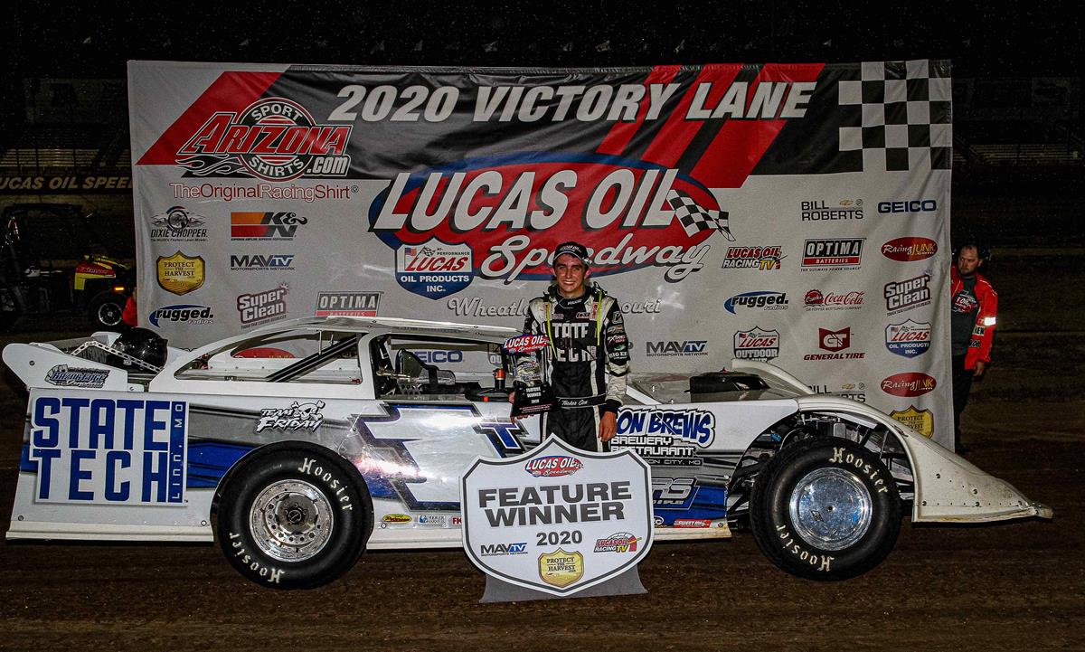 First-time winners Salter, Cox join points leaders Reed, Jackson in Lucas Oil Speedway victory lane