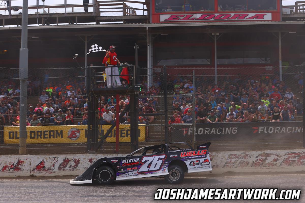 Eldora Speedway (Rossburg, OH) – Dirt Late Model Dream – June 10th-11th, 2022. (Josh James Artwork)
