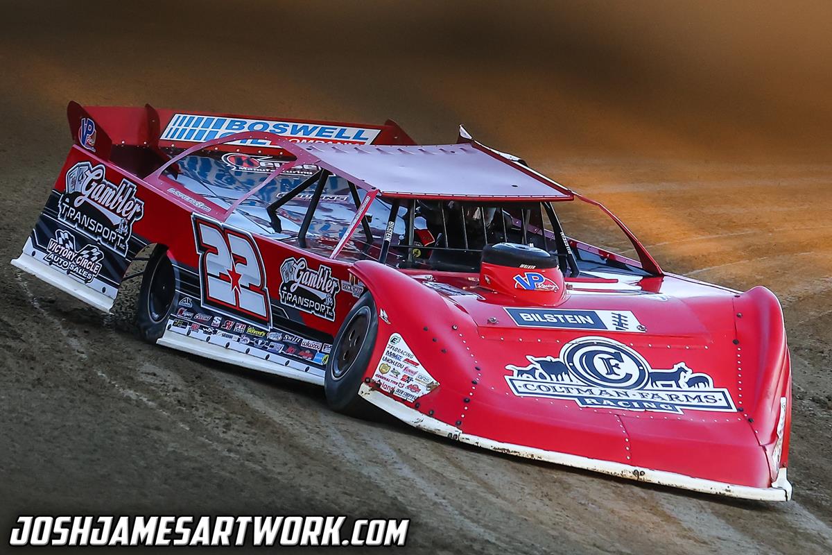 Volusia Speedway Park (Barberville, FL) – World of Outlaws Case Late Model Series – DIRTcar Nationals – February 16th-18th, 2023. (Josh James Artwork)