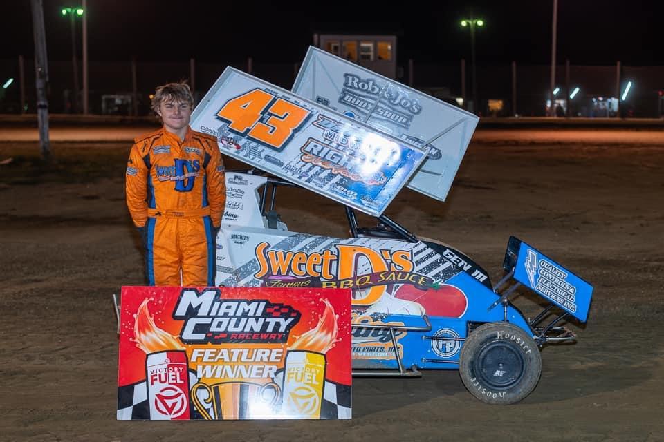 Rose, Perry, Gamester, Williams, and Rose Run to Miami County Raceway Wins on Friday!