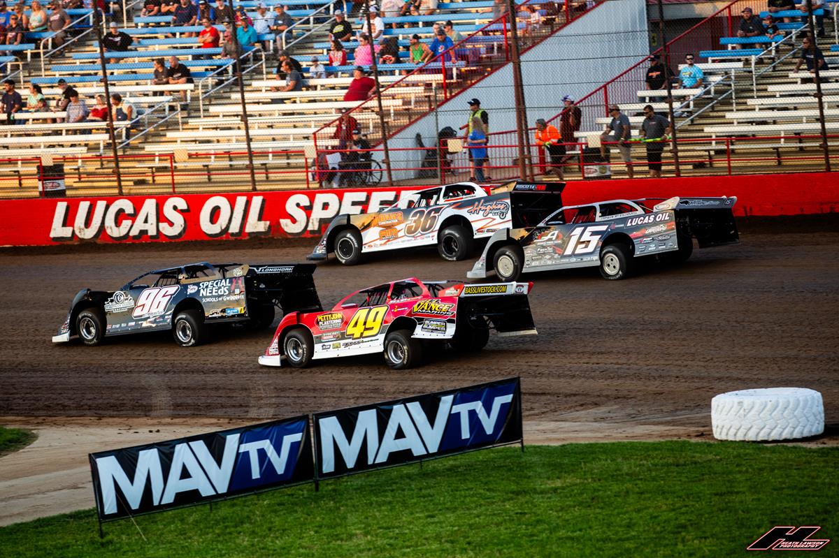 Lucas Oil Speedway (Wheatland, MO) – Lucas Oil Late Model Dirt Series – Show-Me 100 – May 23rd-25th, 2024. (Heath Lawson Photo)