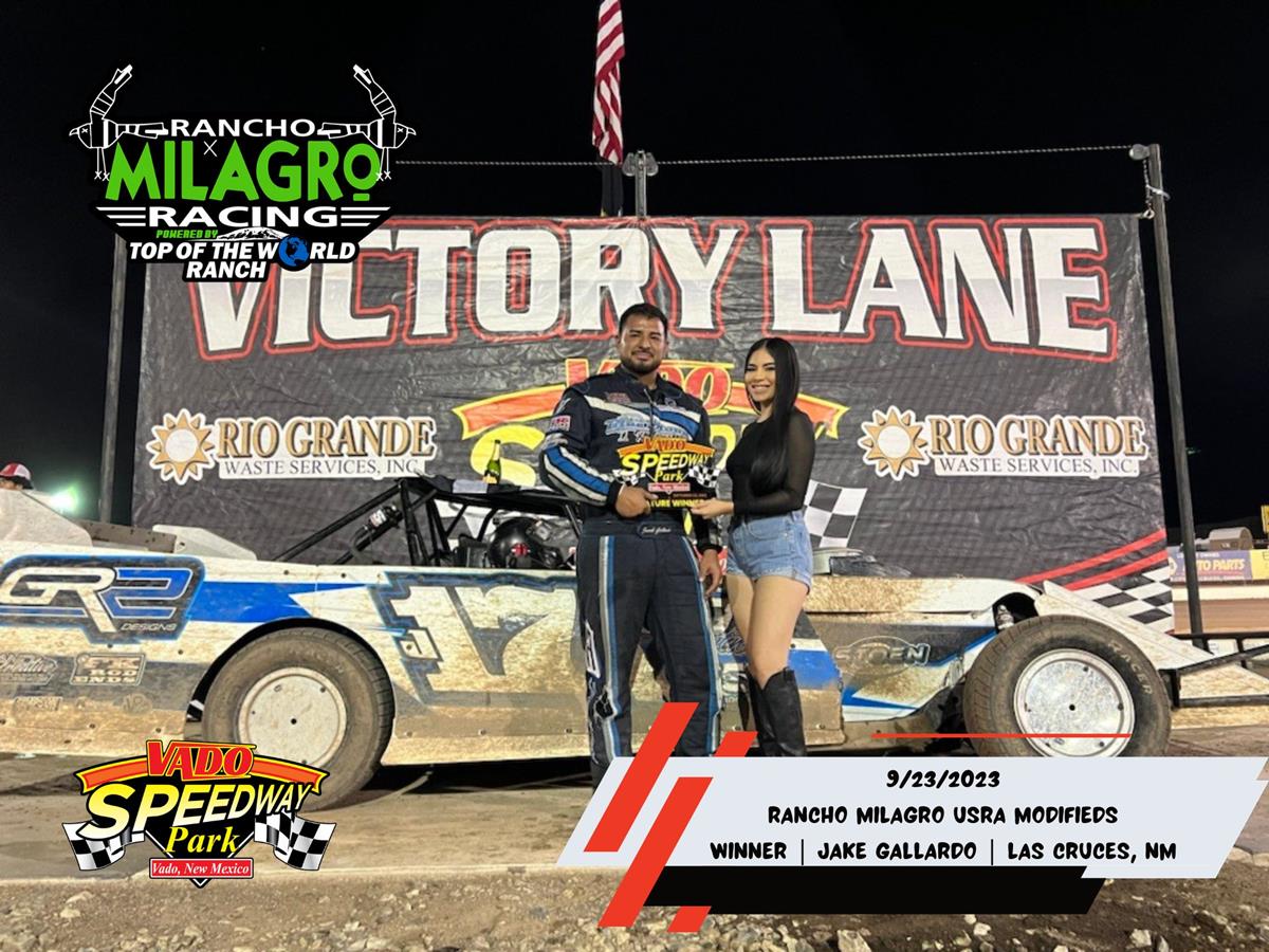 Vado Speedway Park (Vado, NM) - September 23rd, 2023.