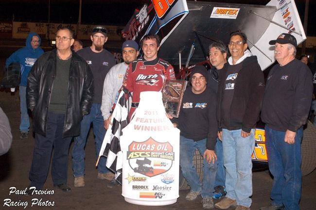 KWS gives congrats to Tim Kaeding & Kyle Larson for ASCS wins