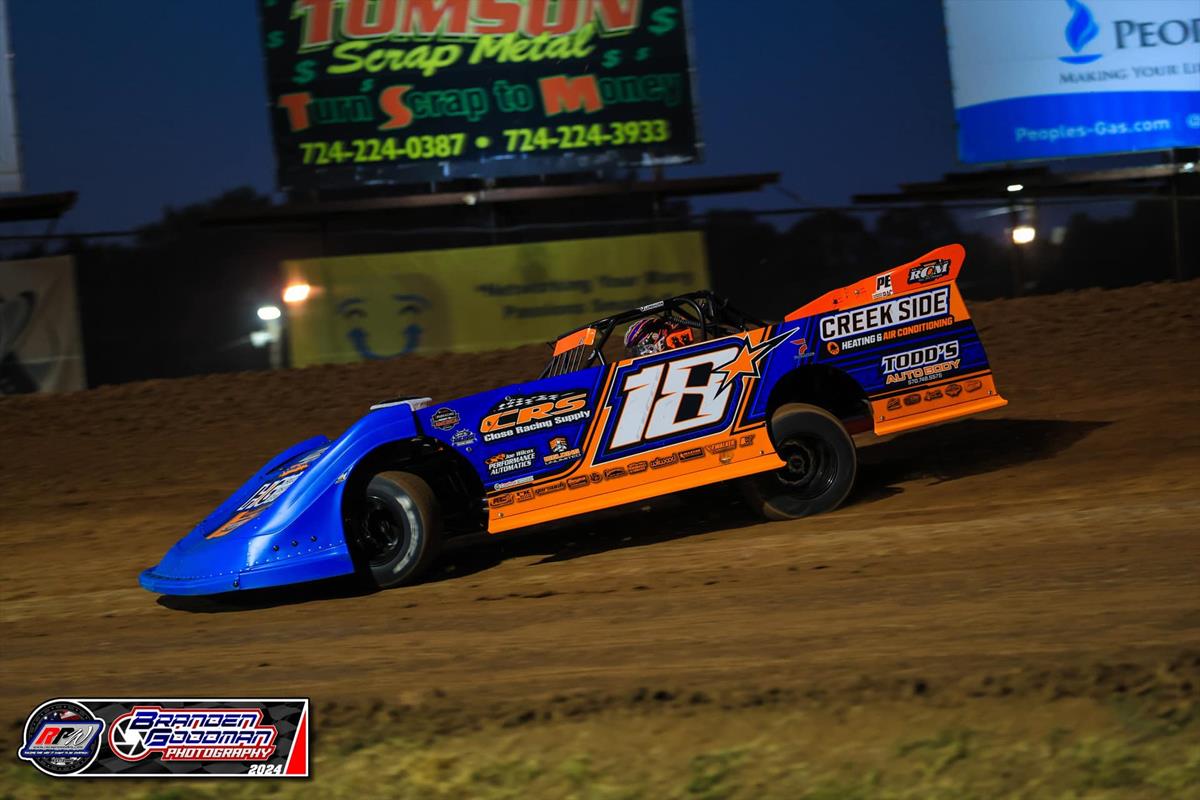 Lernerville Speedway (Sarver, PA) – Jay's Automotive United Late Model Series – Steel City Stampede – October 11th-12th, 2024. (Brandon Goodman photo)