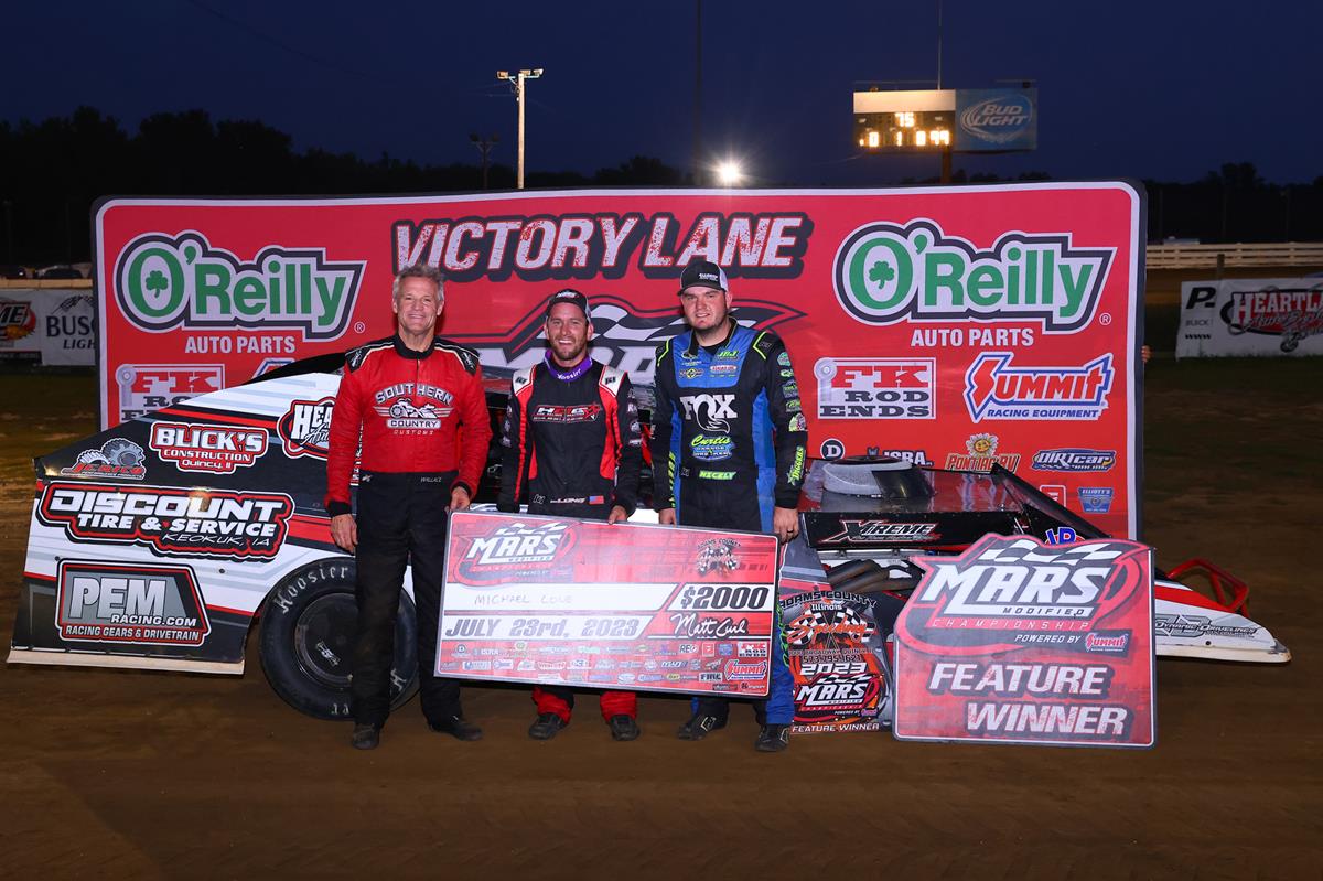 Official Summary of Results July 23, 2023 Adams County Speedway