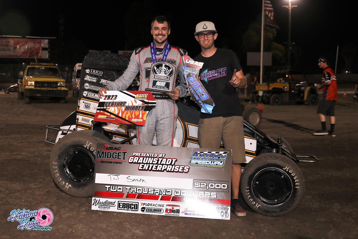 Smith, Soares, Pearce, Shrader Win On Fan Appreciation Night At Antioch Speedway
