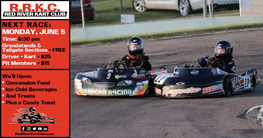 NEXT RACE: Monday, June 5