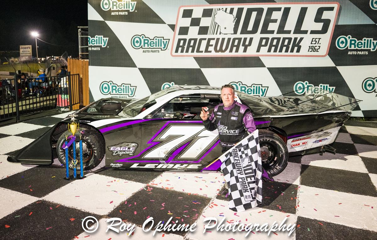 LEMKE WINS THRILLER IN 602 OUTLAW LATE MODEL SPLASH