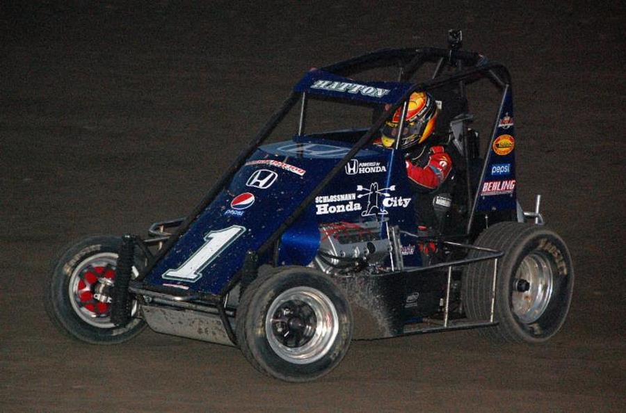 Hatton tops Badger Midget field at Sycamore for win #4