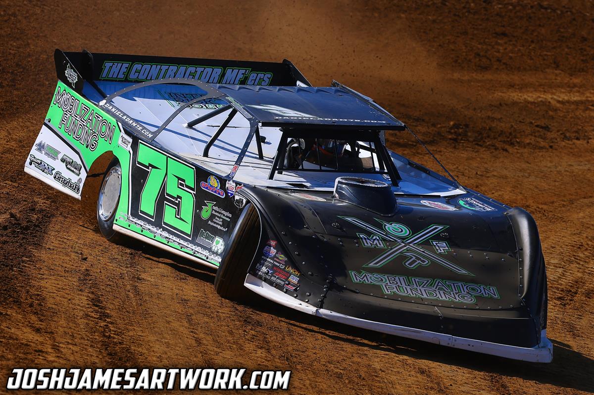 Brownstown Speedway (Brownstown, IN) – Lucas Oil Late Model Dirt Series – Indiana Icebreaker – March 23rd-24th, 2024. (Josh James Artwork)