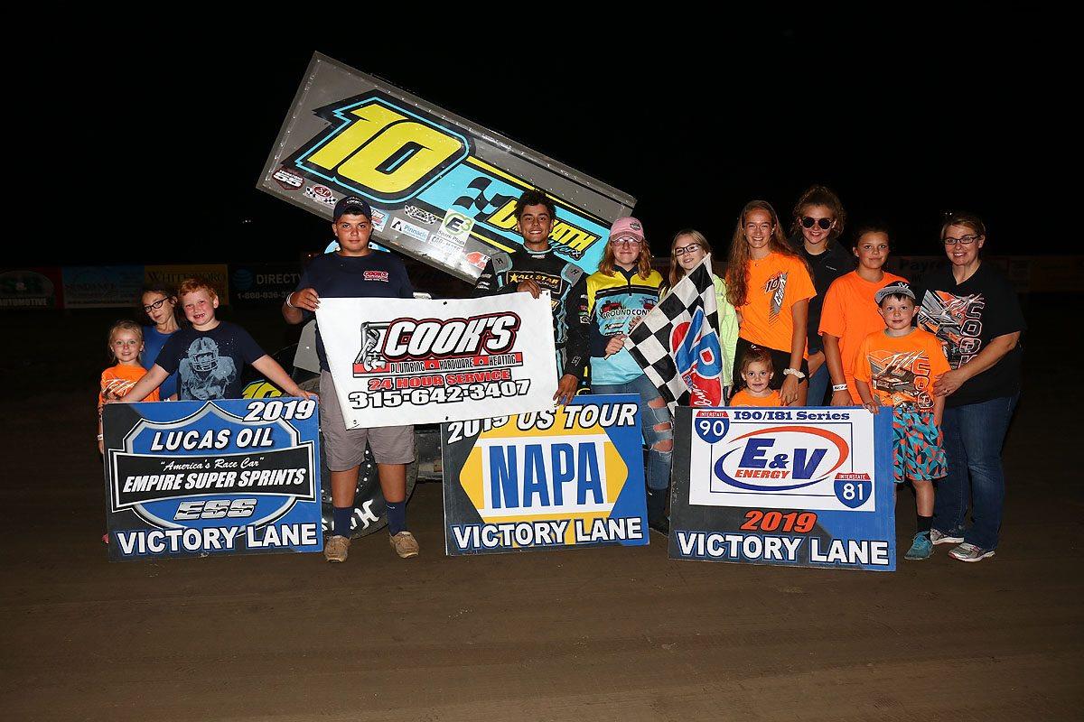 CAN-AM WINS TO DUNN, HAMM, KIRBY AND PETRIE COLAGIOVANNI PICK UP ESS WIN