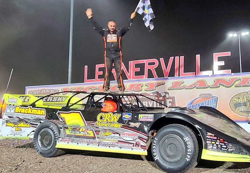 Mark Whitener Wins 2nd Straight ˜Bill Emig Memorial Presented by Sunoco for Flynns Tire Tour at Lernerville