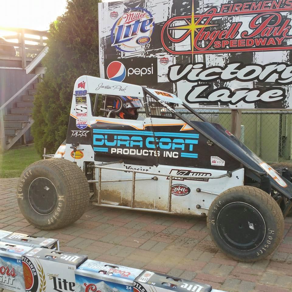 Peck Wins Heat, Derailed by Steering Failure