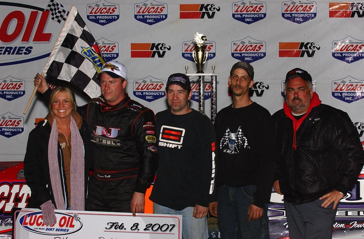 Shannon Babb the Best in Lucas Oil Late Model Dirt Series Action at East Bay Raceway