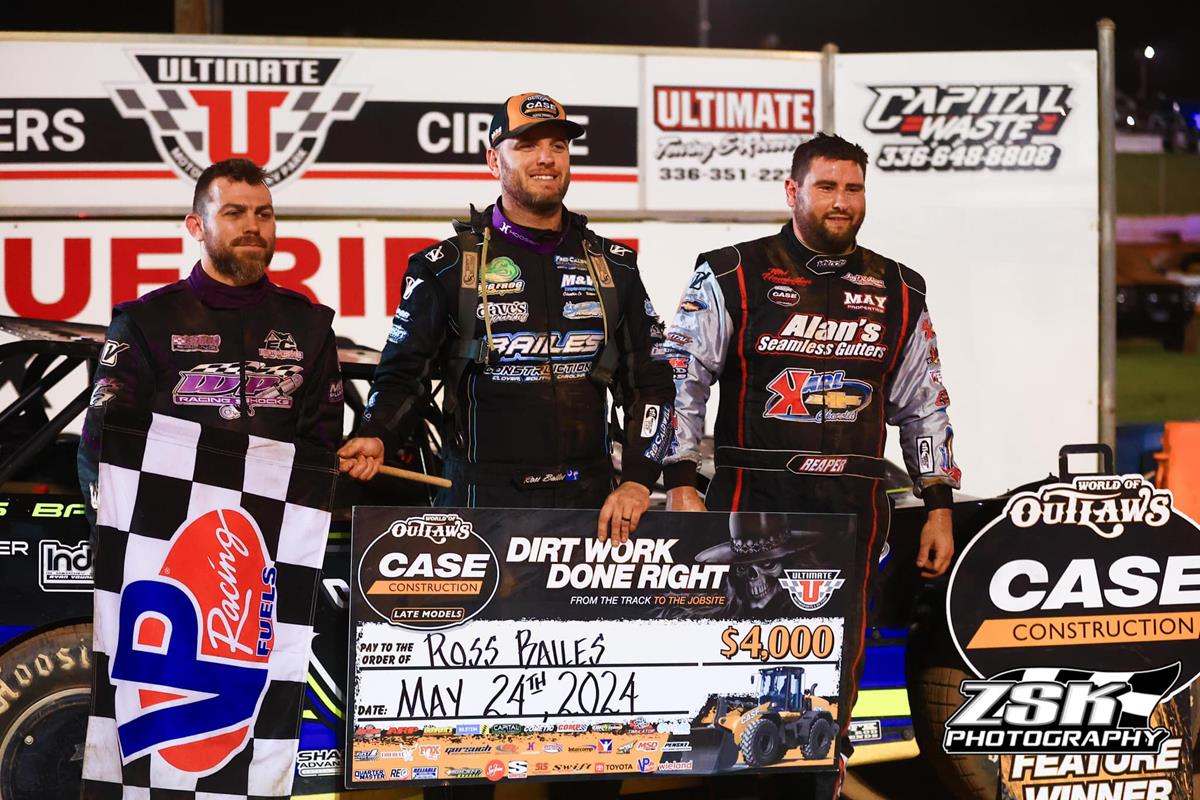 Ultimate Motorsports & RV Park (Elkin, NC) – World of Outlaws Case Late Model Series – Ultimate Showdown – May 24th-25th, 2024. (ZSK Photography)