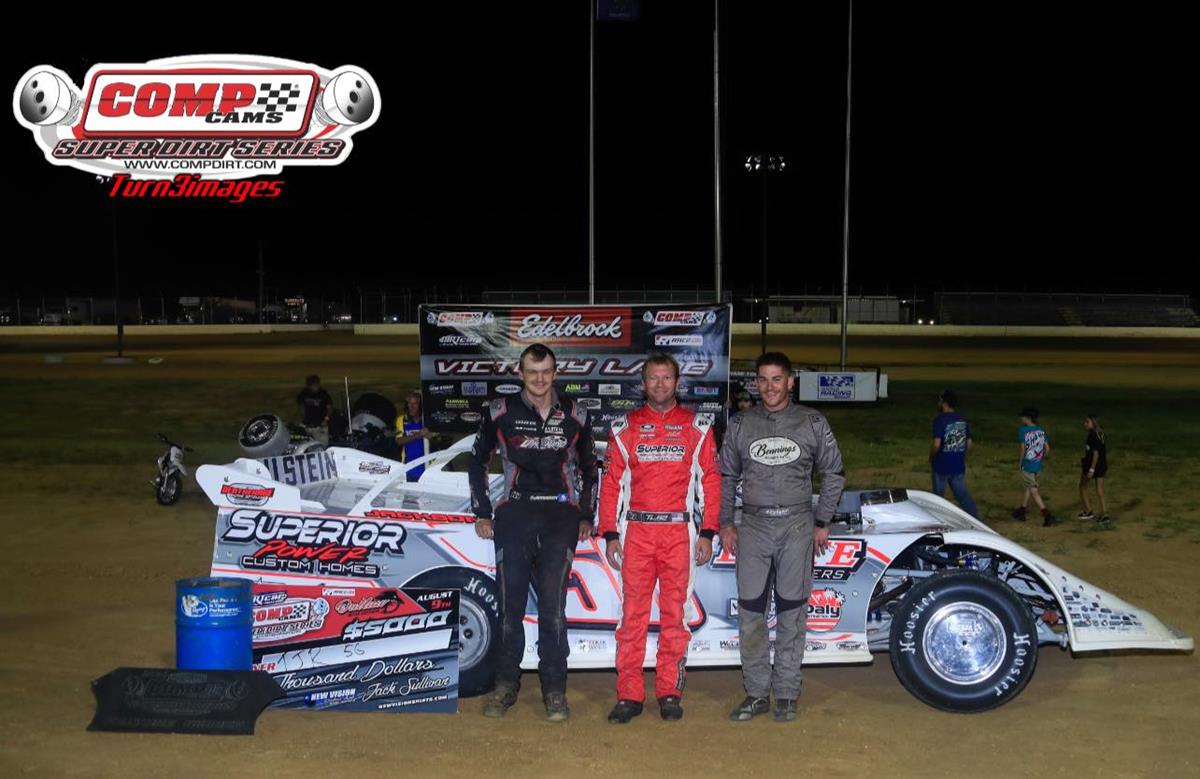 Outlaw Motor Speedway (Oktaha, OK) – Comp Cams Super Dirt Series – August 10th, 2024. (Turn 3 Images)