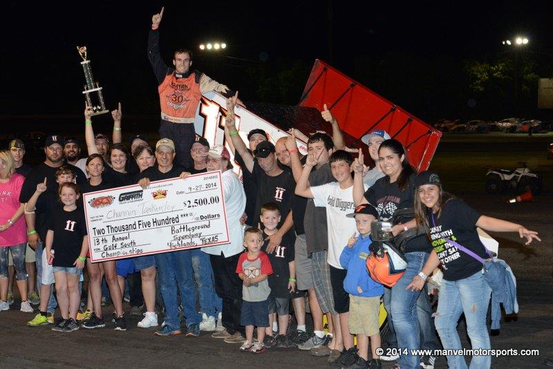 Tankersley Wins Battleground; Tops ASCS Gulf South Championship