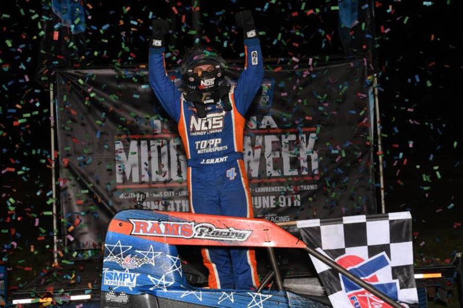 Grant gets redemption at Gas City Indiana Midget Week Rd. 2
