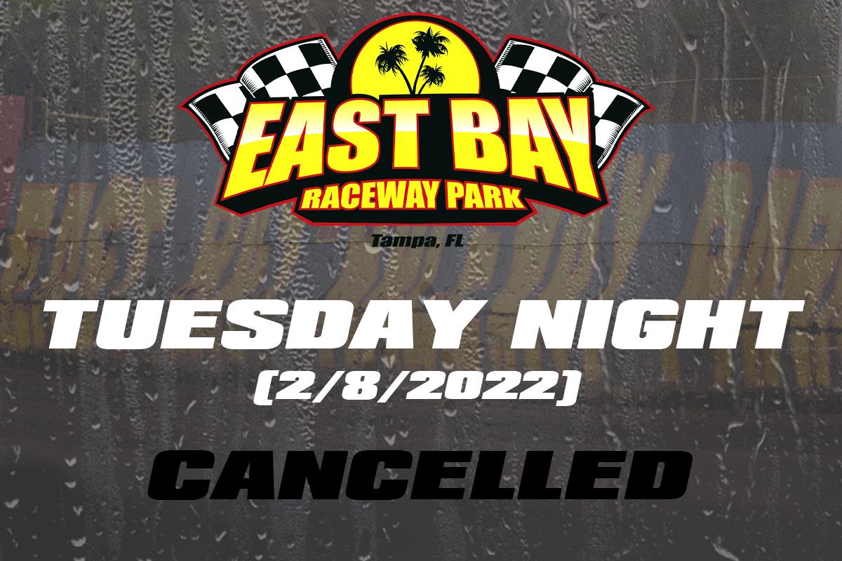 Tuesday Cancelled at East Bay for Wrisco Industries Winternationals