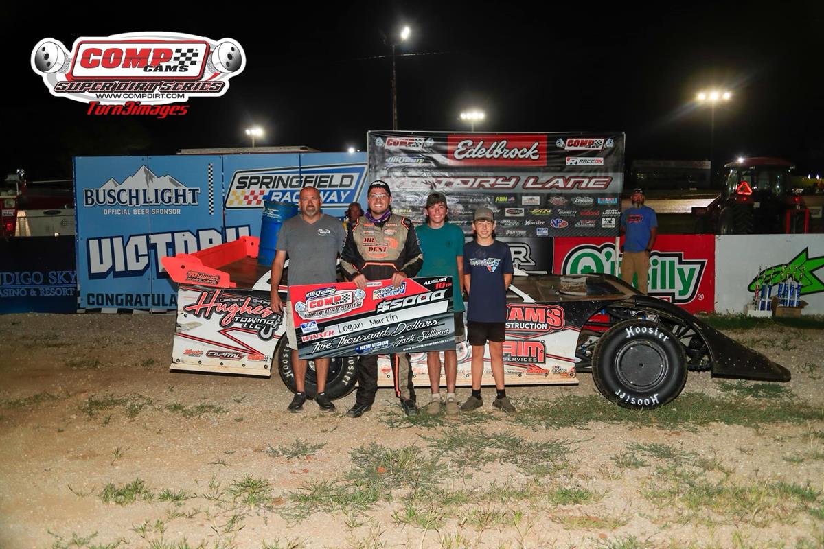 Springfield Raceway (Springfield, MO) – Comp Cams Super Dirt Series – August 10th, 2024. (Turn 3 Images)