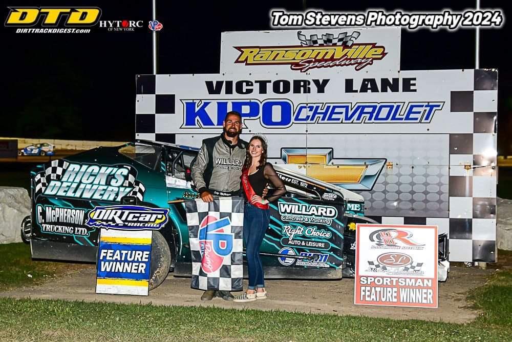 Cody McPherson Tops Sportsman Super DIRTcar Series Field at Ransomville