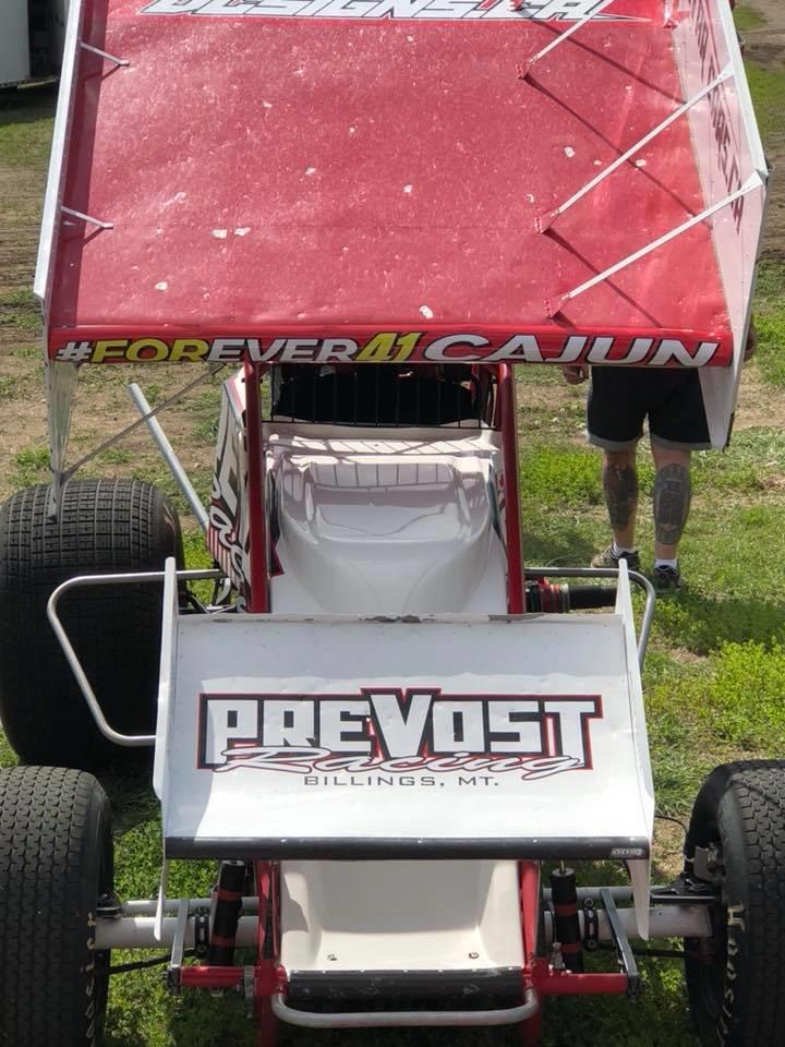 Kelly Miller Outruns The Rain For ASCS Frontier Score At Gillette Thunder Speedway