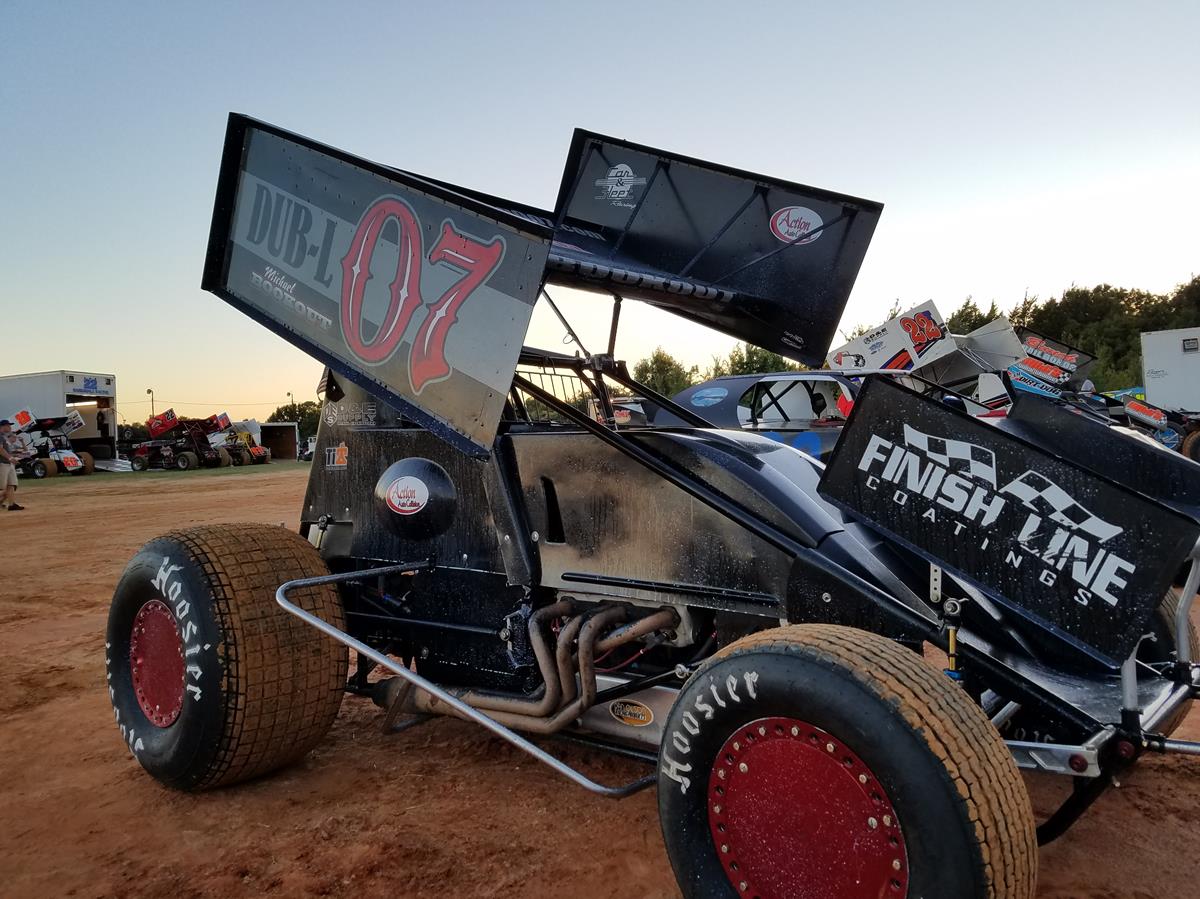 Michael Bookout Continues Top Ten Finishes in the "A" Features