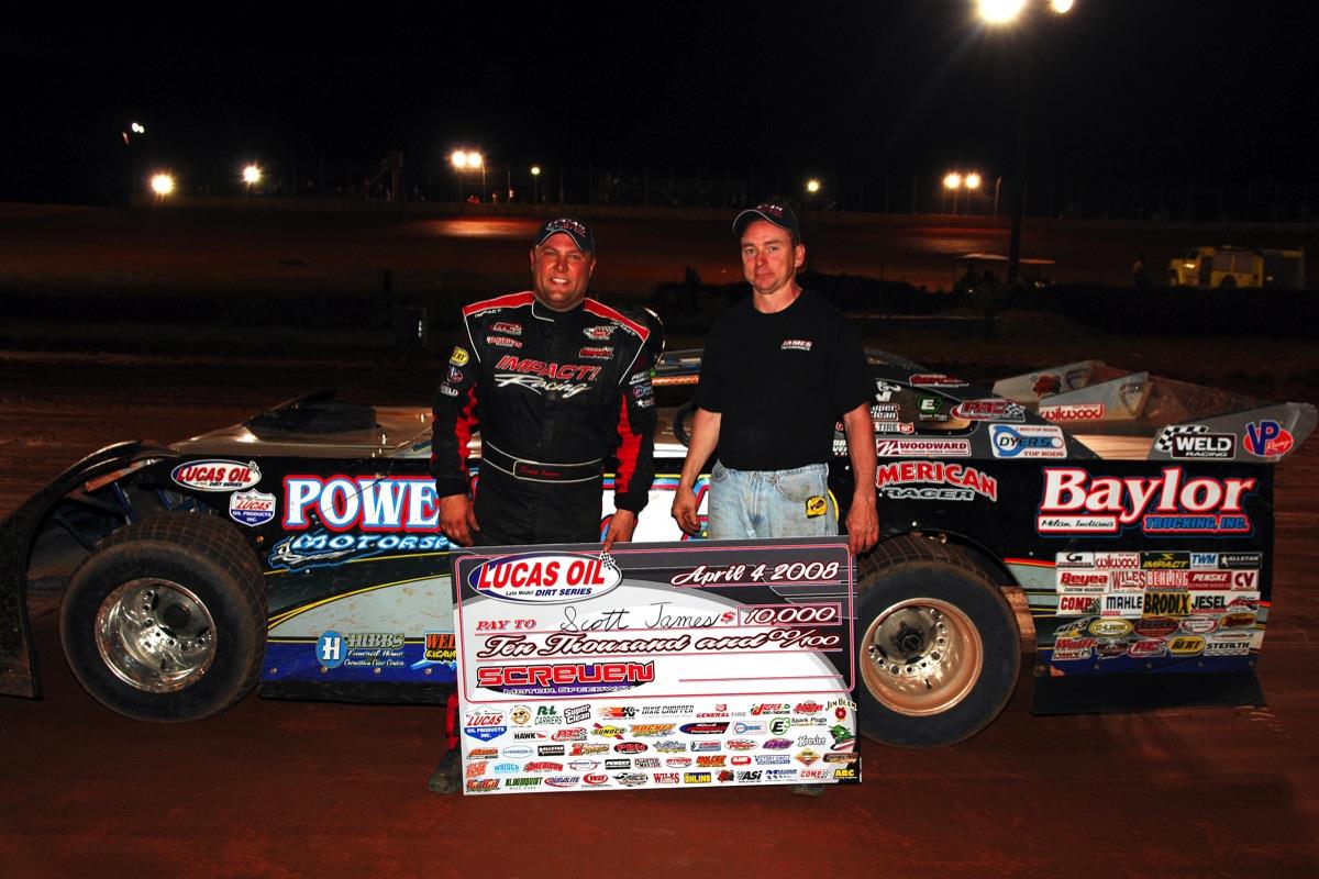 Shark Attack at Screven – James wins Series Race