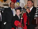 Matt gets Championship Trophy & Jacket