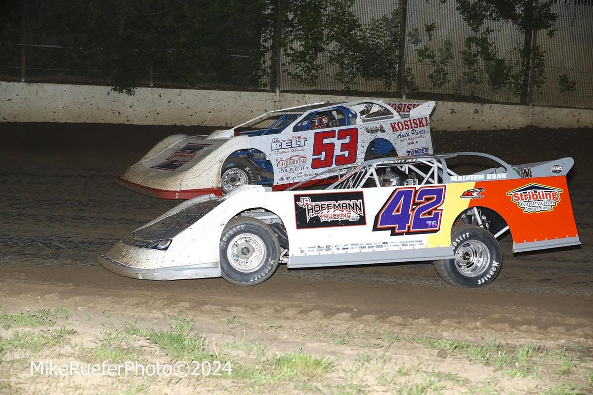 Central Missouri Speedway (Warrensburg, MO) – Malvern Bank West Series – Cliff Harris Memorial – May 18th, 2024. (Mike Ruefer Photo)