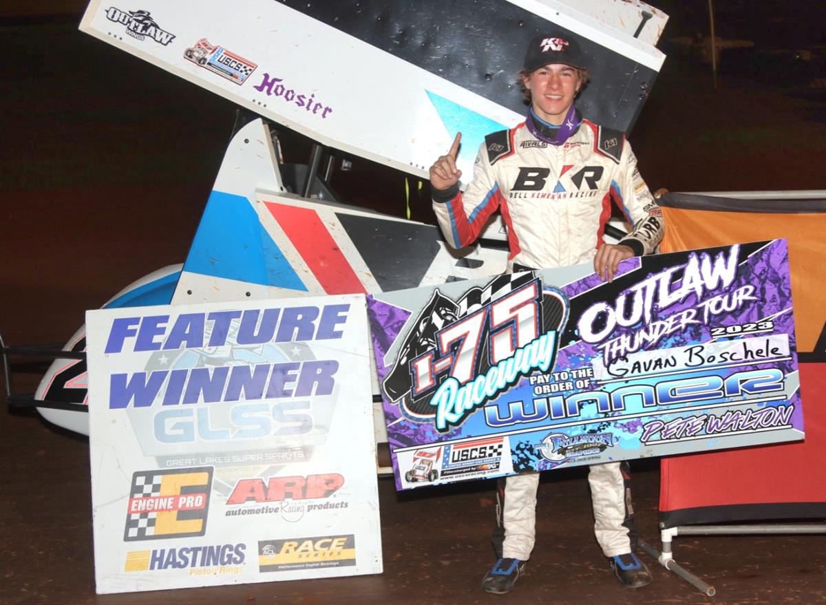 BOSCHELE WINS FIRST USCS/GLSS FEATURE