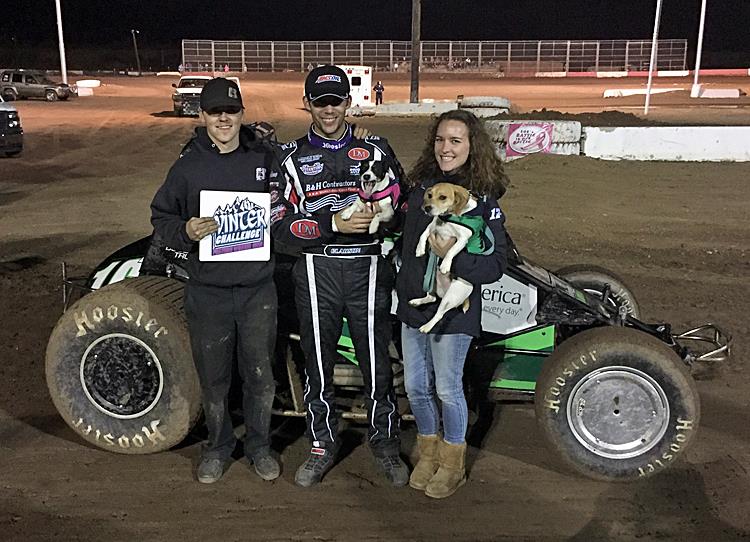 Clauson Opens Winter Challenge in Victory Lane